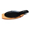 Jim Beam JB0159, Heavy Duty Construction, Pre Seasoned Cast Iron