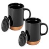 Gibson Home Modani 2 Pack Large 16.5 OZ Ceramic Mugs