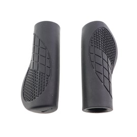 ZHYOHEN 2PCS 90mm Long Bicycle Handlebar Grips Anti Slip Rubber Ergonomic Design Cycling Accessories