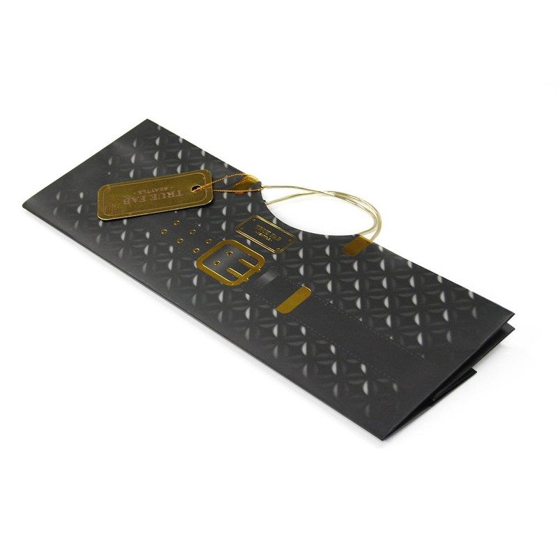True Wine Gift Bag [Black Plush] tf3180