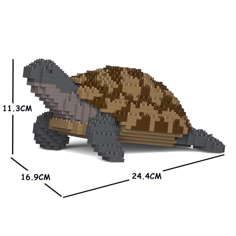 JEKCA Greek Tortoise 01S | Turtle Plastic Building Blocks |