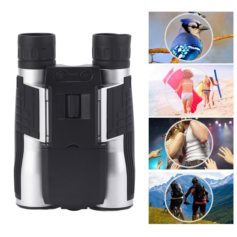 Digital Camera Binoculars 12x32 12X Optical Zoom 2in Display 1080P
