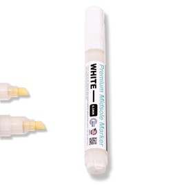 Wilkins Premium Midsole Marker Custom Paint for Leather/Suede/Fabric/Soft Foam for 2-4 Pairs of Shoes, White, 2.3x2.3x14.4 CM