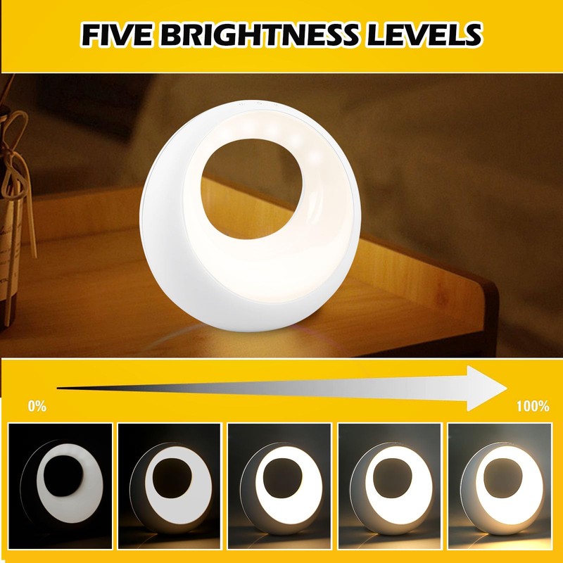 Bedside Lamp Touch Dimmable, Table Lamp Touch Dimmable with Remote