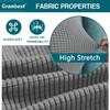Granbest Checkered Couch Cover for 3 Cushion Couch High Stretch