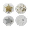 Pocket Warmers Round Set of 4 Stars Winter Hand Warmers