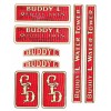 "Handmade" BUDDY-L WATER TOWER TRUCK DECAL SET