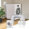 Dryer Connection Kit, Space Saving Dryer Vent, Dryer Vent Wall