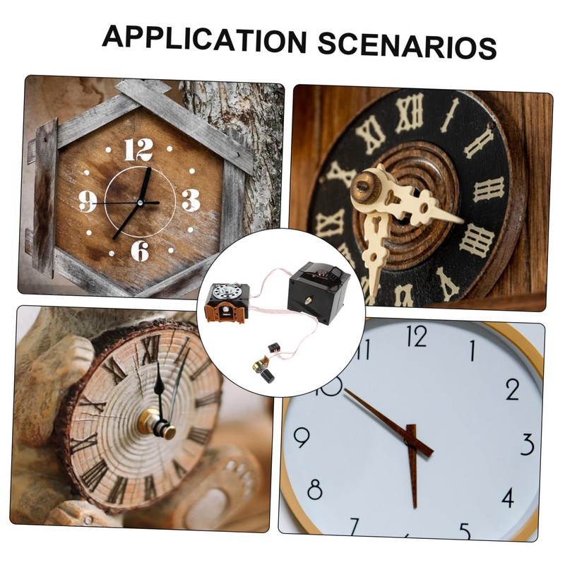 ULTECHNOVO Charming Cuckoo Wall Clock Movement with Hourly Bird Chime
