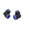 Pneumatic Hose Connector IQS 4 to 16 mm (2, Angle