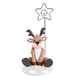 NICI Jonte 48359 Photo Holder Reindeer Polyresin Brown