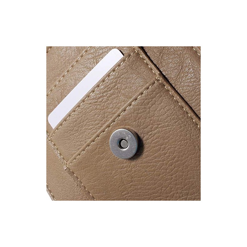 DFV mobile - Belt Case Cover Premium Synthetic Leather Vertical