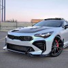 LUC For 2017-2023 KIA Stinger Gloss Blk Front Bumper Vent