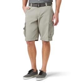 Lee mens Dungarees New Belted Wyoming Cargo Shorts, Cement, 36 US