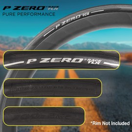 Pirelli P Zero Race Bike Tire 26-622 (700x26c) - Tube Type Bicycle Tire, Durable All-Round Performance, High Grip, Clincher Tire for Race Cycling - EVO Compound, TechBELT Construction w/Keychain