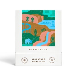 Minnesota Adventure Bucket List: 50 Scratch-Off Cards Featuring Minnesota Tourist Attractions, Outdoor Activities, and Road Trips - Perfect Experience Gift and Travel Guide for Exploring