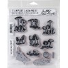 Tim Holtz - Stampers Anon Cling RBBR Stamp Set, Tiny