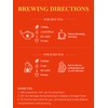 GLDNT Organic Lapsang Souchong Tea Bags, Organic Smoked Black Tea,