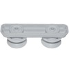 SPARES2GO Basket Drawer Runner Rail Support Wheels & Bracket for