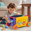 Didklom Interactive Learning Push Walker Toy for Toddlers, Musical Activity