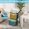 Sbanmao Rolling File Cart with 2 Storage Drawers, Under Desk