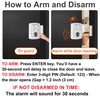 Door Alarms with Delay When Left Open 130db Window Break