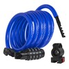DockLocks Security Cable Lock Set (4' or 6') Coiled, Keyless