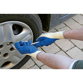 Kerbl PowerGrab 297203 Work Gloves with Latex Palm Size 9