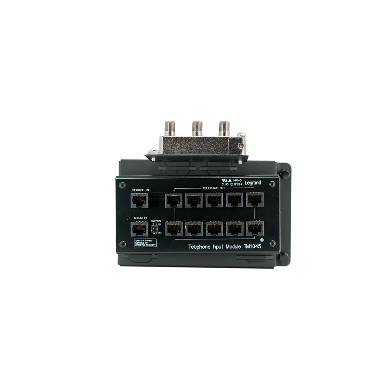 On-Q CO1045 8x10 Combo Module Rj45 W/Rj31x, 10X9, Black