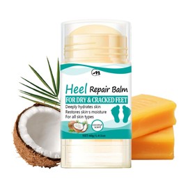 Foot Cream for Very Dry Feet - Coconut Heel Balm Stick for Cracked Heels - Deep Moisturizing Cracked Heel Repair Cream -Foot Moisturiser Skin Care For Body Hands & Feet Knees - For All Skin Types