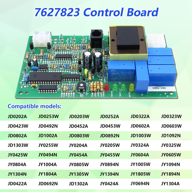 ROBOA 7627823 Control Board Compatible for Manitowoc Ice 7627823 J/Q/Ib
