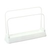 LEC K-454 Cutting Board Stand, Slim, White with Water Catcher