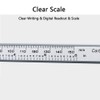 Solar Power Digital Caliper, 0-150mm / 0-6" Metric Inch Conversion