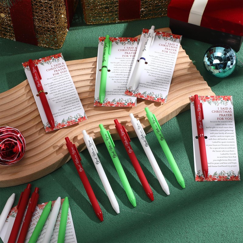 36 Sets Christmas Christian Gifts Bulk Bible Verse Christmas Ballpoint