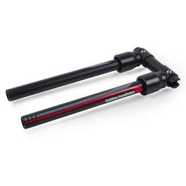 ThinkTop 660mm Bicycle Folding Handlebar Aluminum Alloy Folding Bicycle Handlebar 25.4mm 31.8mm MTB Bike Quick Release Save Space
