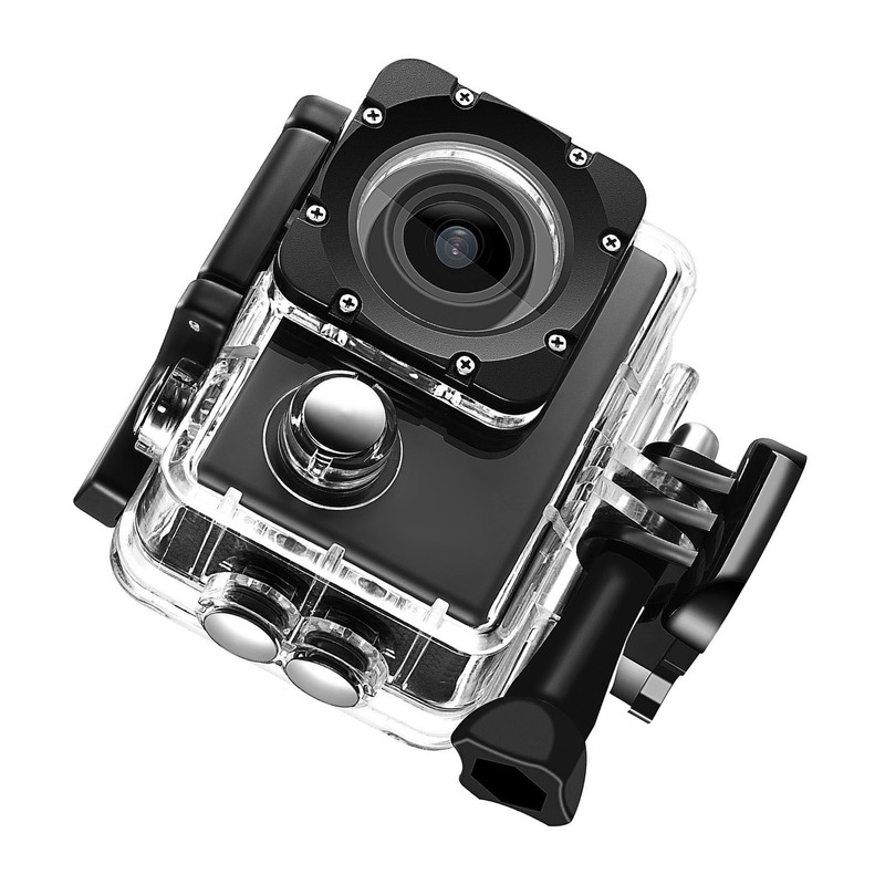 K1080HD 12MP Underwater Waterproof Video Camera Outdoor Bike Diving Sports
