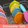 LUVCOSY 7 Cup Silicone Replacement Lids Storage Cover for Anchor