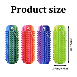 4 Stück Little Ouchies Pain Fidget,Spiky Grippie Stim Fidget,Sensorik Spielzeug Für Erwachsene,Pain Stim Fidget,Mini Fidget Toy,ADHS Spielzeug für Stressabbau, Fokus, Angstlinderung