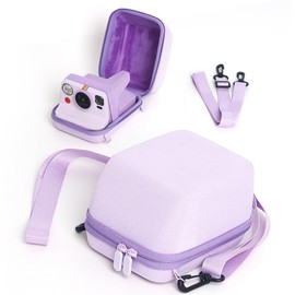 LIFEBEA Hard Travel Case for Polaroid OneStep+, OneStep 2 VF, Now+, Now I-Type (Gen 2) Instant Film Camera – Protective Polaroid Camera Bag w/Adjustable Shoulder Strap & Hook, Shockproof EVA