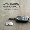 Tenergy CR1620 3V Lithium Button Cell Battery, for Car Keys,
