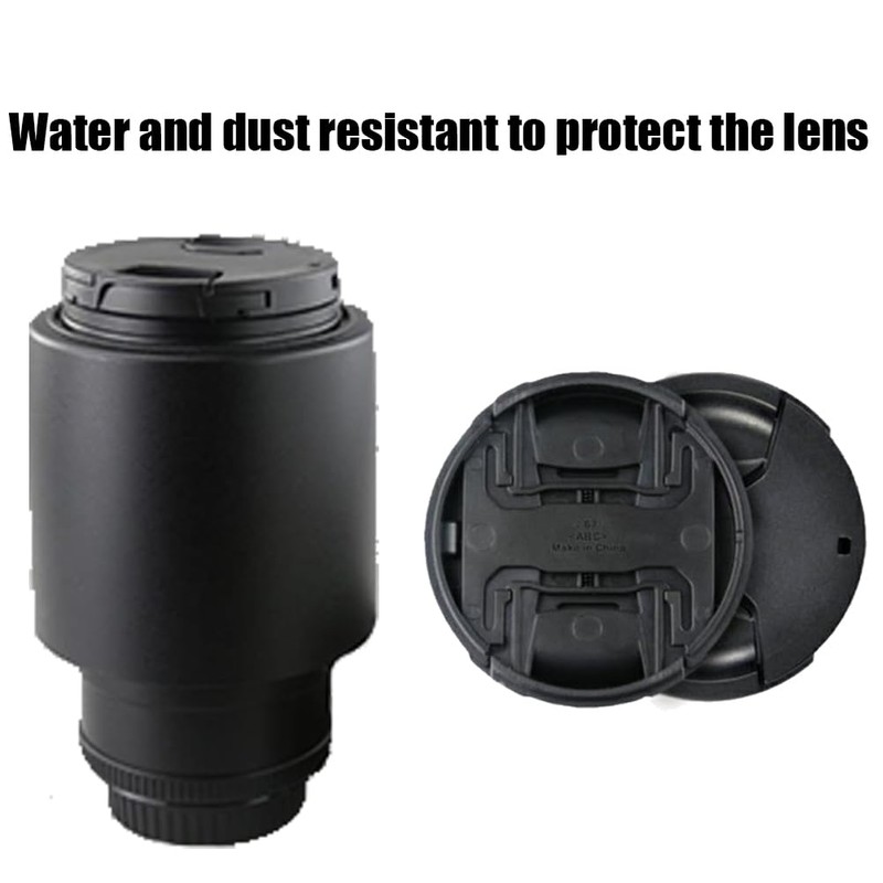 Front Lens Flap Set with Strap for D3000 D3100 D3200