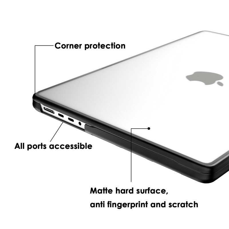 eleger Anti-Cracking Case Compatible with MacBook Pro 14 inch M5