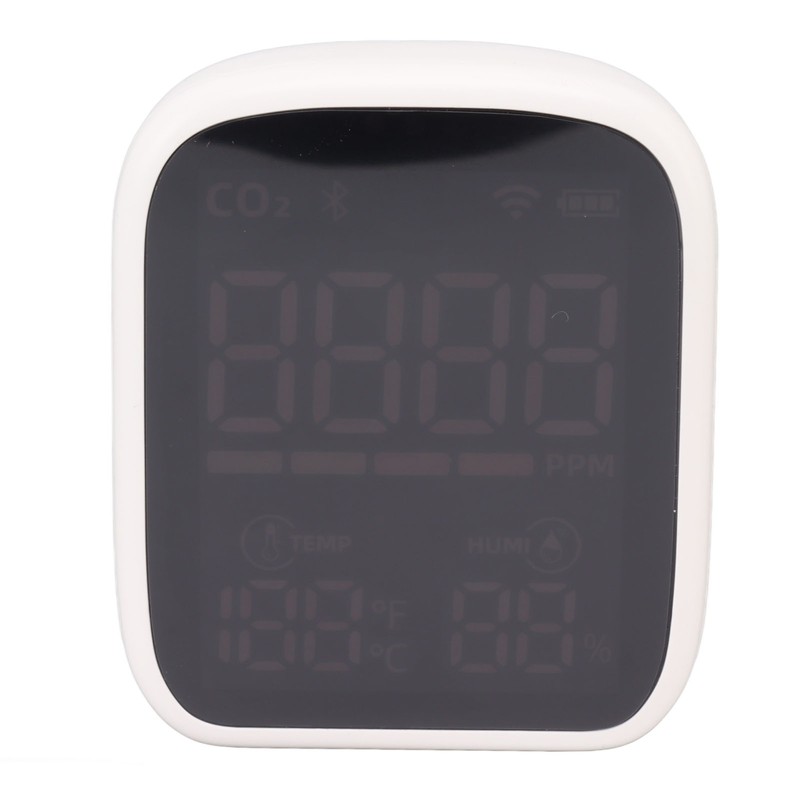 3 in 1 Smart Air Quality Monitor Automatic Brightness Adjustment