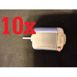 10x Small 6v 12v Dc Motor Fan 130 Brushed 10pcs B6