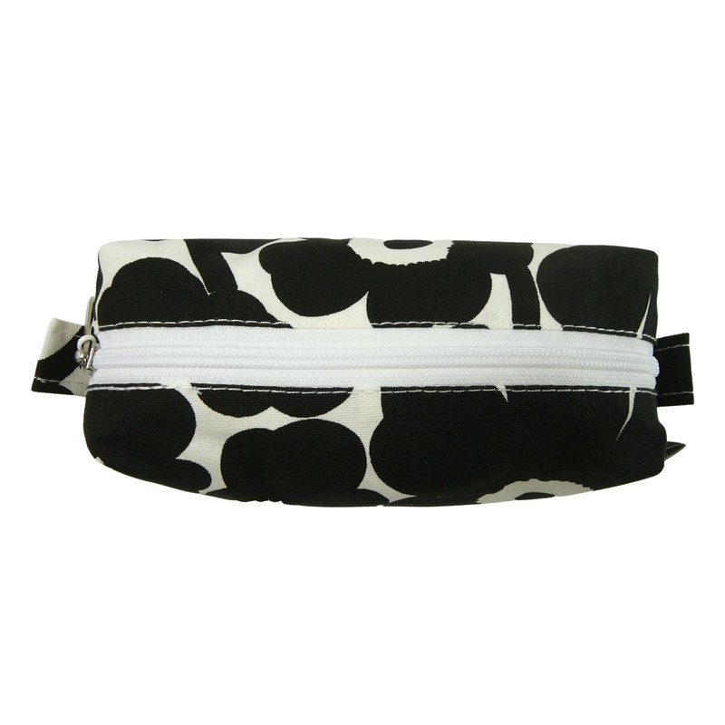 Marimekko 071294 190 MA-591 Mini Unikko Pouch White x Black