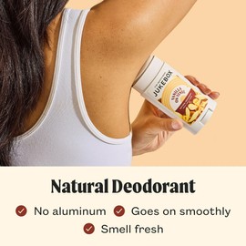 Jukebox Natural Deodorant for Women–Vanilla on Vinyl-Aluminum-Free, Formulated Without Baking Soda, No Harsh Chemicals, Odor Blocking Technology, Vanilla Bean, Ylang Ylang, Amber- 2.65oz, 2 Pack