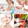 MOLOPPO 2 Pcs Soft Microfiber Wrist Bands for Washing Face,