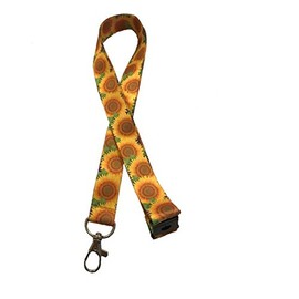 Sunflowers Neck Lanyard with Safety Breakaway