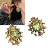 Vintage Court Style Earrings Fashionable Exquisite Luster Retro Earrings for