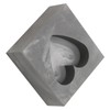 Graphite Casting Mold Professional Heart Shaped Ingot Casting Refining Mould